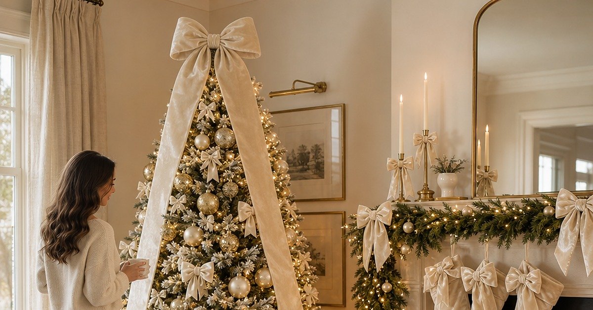 13 Stunning Christmas Bow Decor Ideas You’ll Absolutely Love
